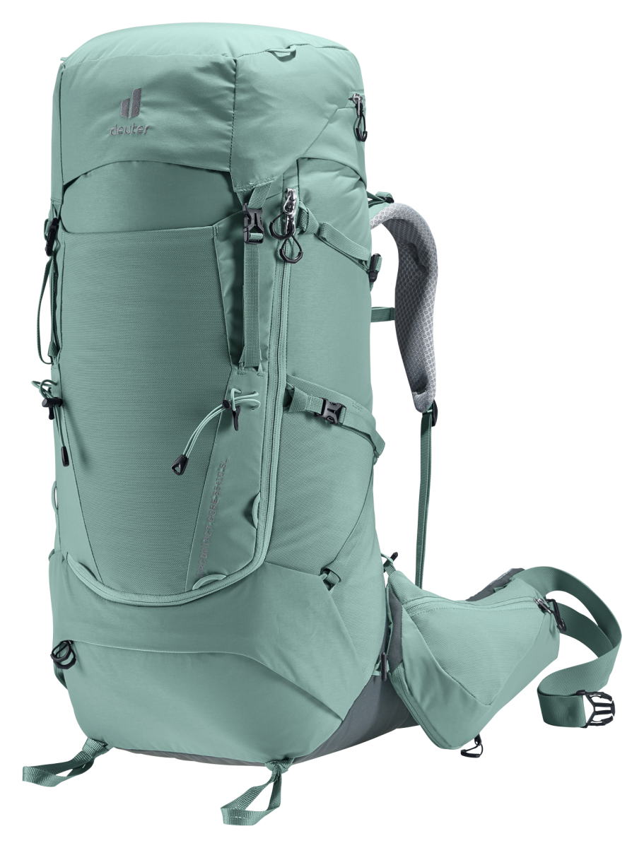 Dámský turistický batoh Deuter Aircontact Core 55+10L SL jade-graphite