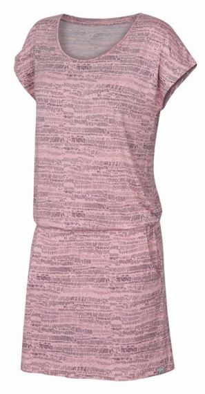 Dámské volnočasové šaty Hannah Zanziba seashell pink