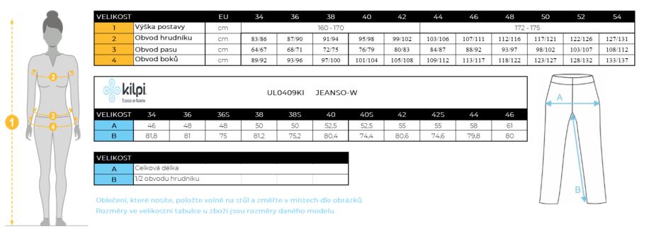Dámské lyžařské kalhoty Kilpi Jeanso-W DBL (4)