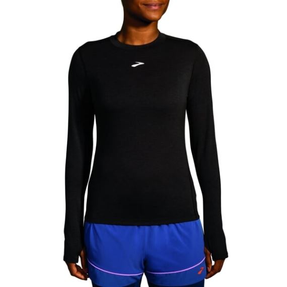 Dámské triko Brooks High Point Long Sleeve černá