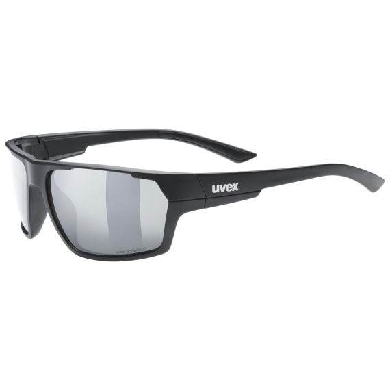 Brýle Uvex Sportstyle 233 P Black Mat / Polavision LiteMirror Silver (CAT. 3)