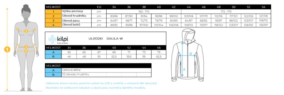 Dámská lyžařská bunda Kilpi Dalila-W BLK (7)