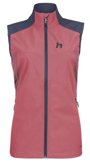 Dámská vesta Hannah Pulla Vest baroque rose/india ink