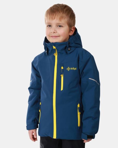 Chlapecká lyžařská bunda Kilpi Ferden-JB dark blue