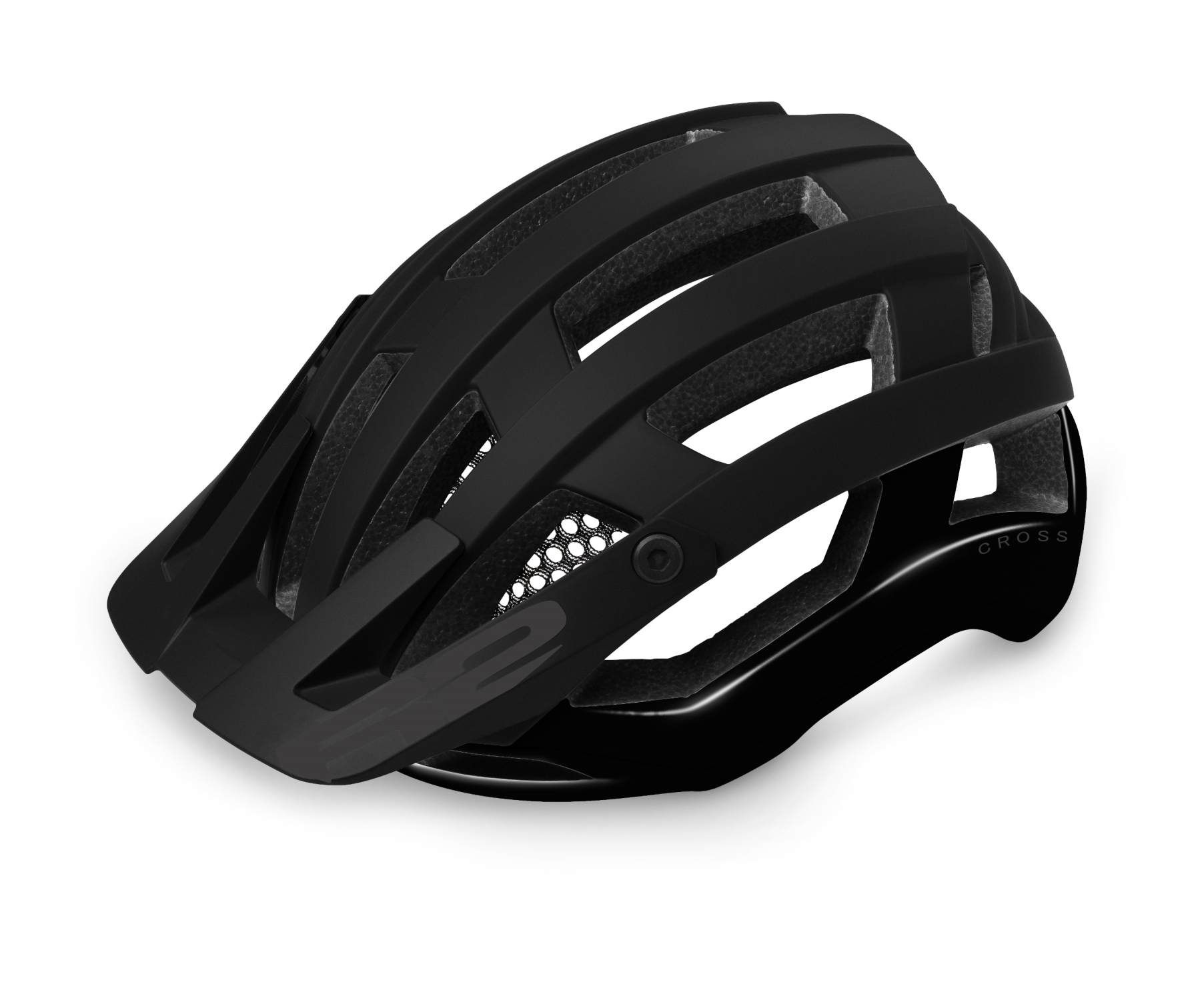 Cyklistická helma R2 Cross ATH32A matná, leská L(58-62)