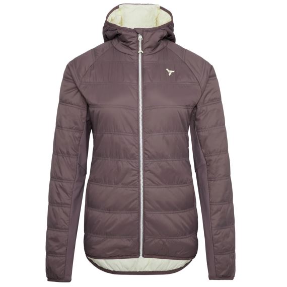 Dámská bunda Silvini Simetta brown-cream