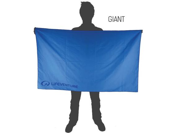 Rychleschnoucí ručník Lifeventure MicroFibre Comfort Trek Towel blue