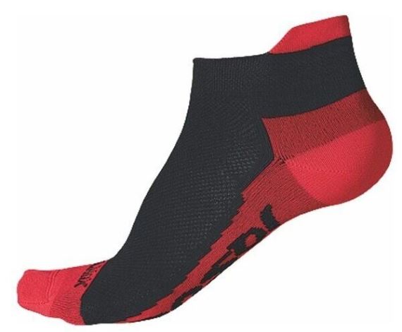Sportvní ponožky Sensor Race Cool Invisible černá/červená