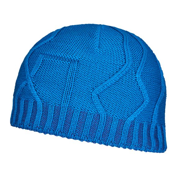 Čepice Ortovox Merino Tangram Knit Beanie Mountain Blue