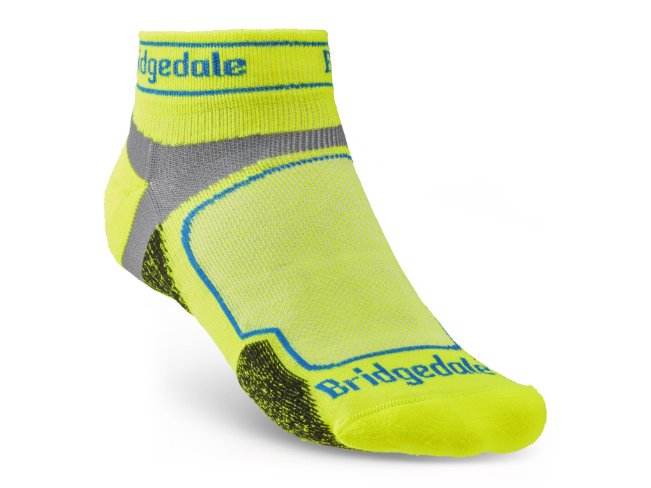 Pánské běžecké ponožky Bridgedale Trail Run UL T2 CS Low yellow M (6-8,5 UK)