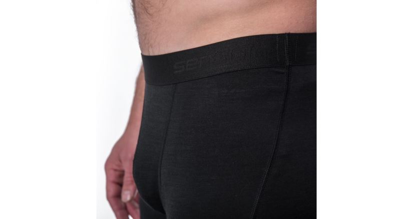 Pánské funkční trenky Sensor Merino Air Long Černá (3)