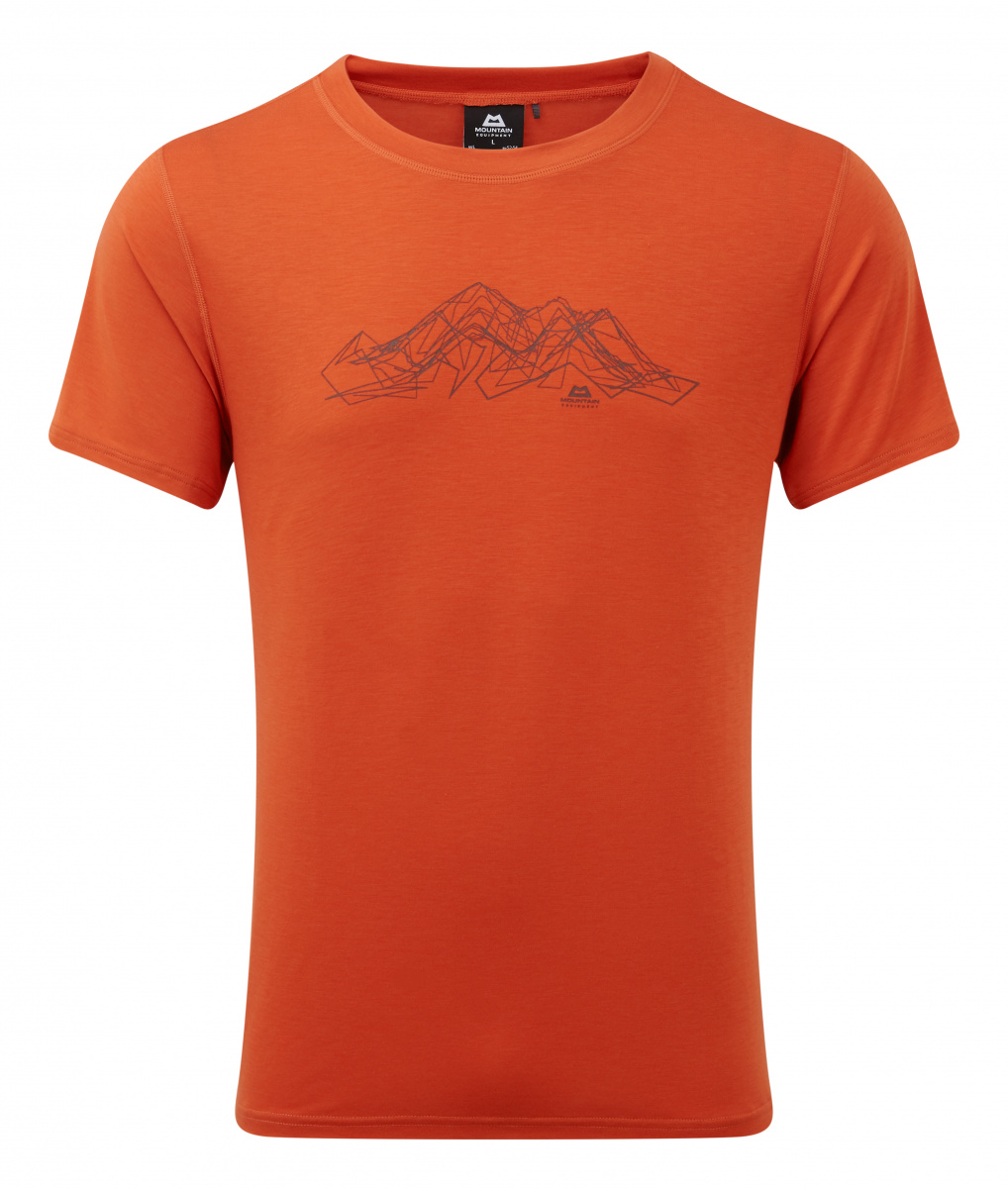 Pánské tričko s krátkým rukávem Mountain Equipment Groundup Tee cosmos stripe S