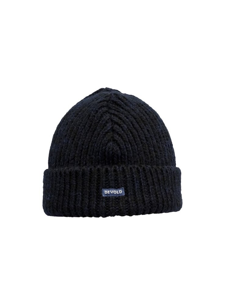 Vlněná čepice Devold Nansen Wool Beanie navy