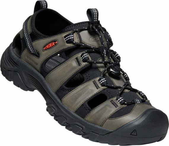 Pánské outdoorové sandály Keen Targhee III Sandal Men Grey/black
