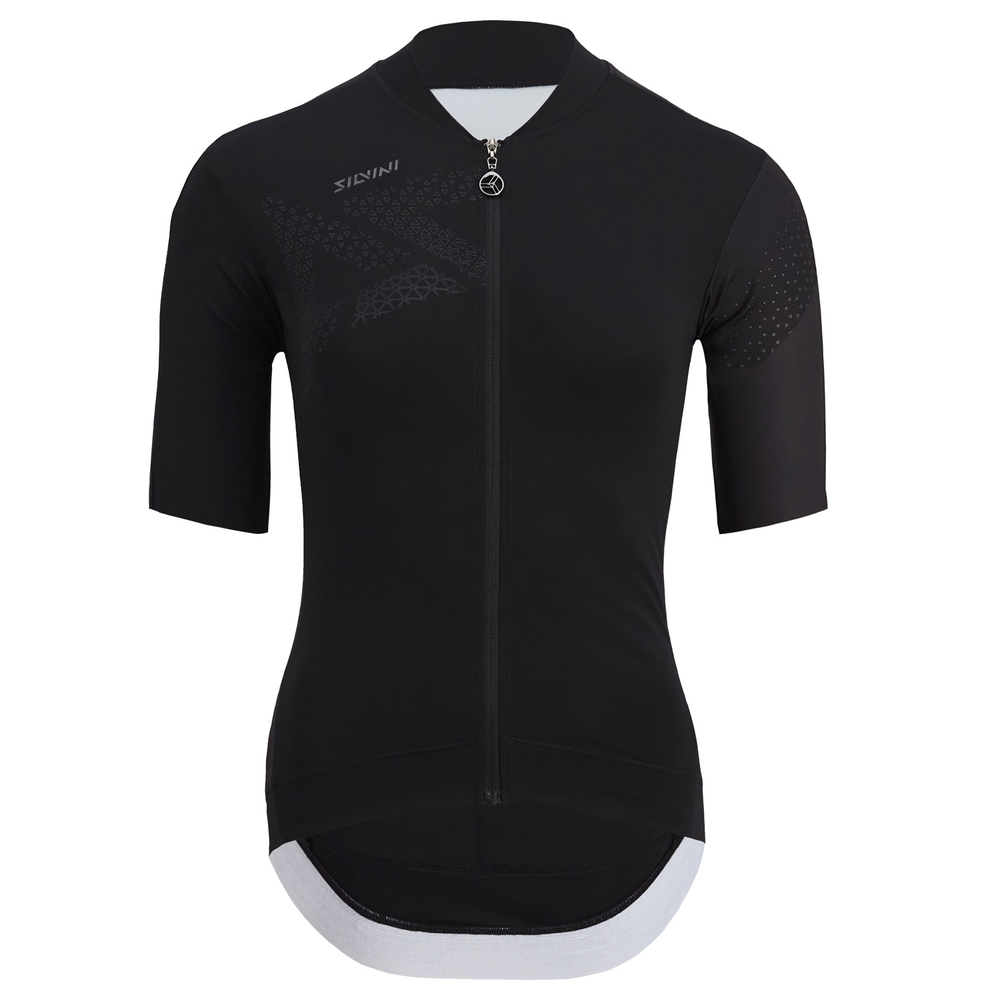 Dámský cyklistický dres Silvini Rosalia Black charcoal L