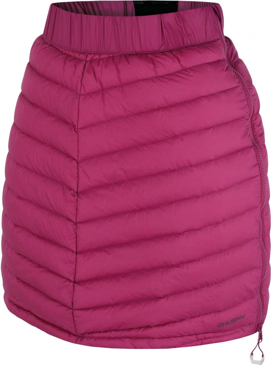 Dámská péřová sukně Husky Frozy dk. magenta L