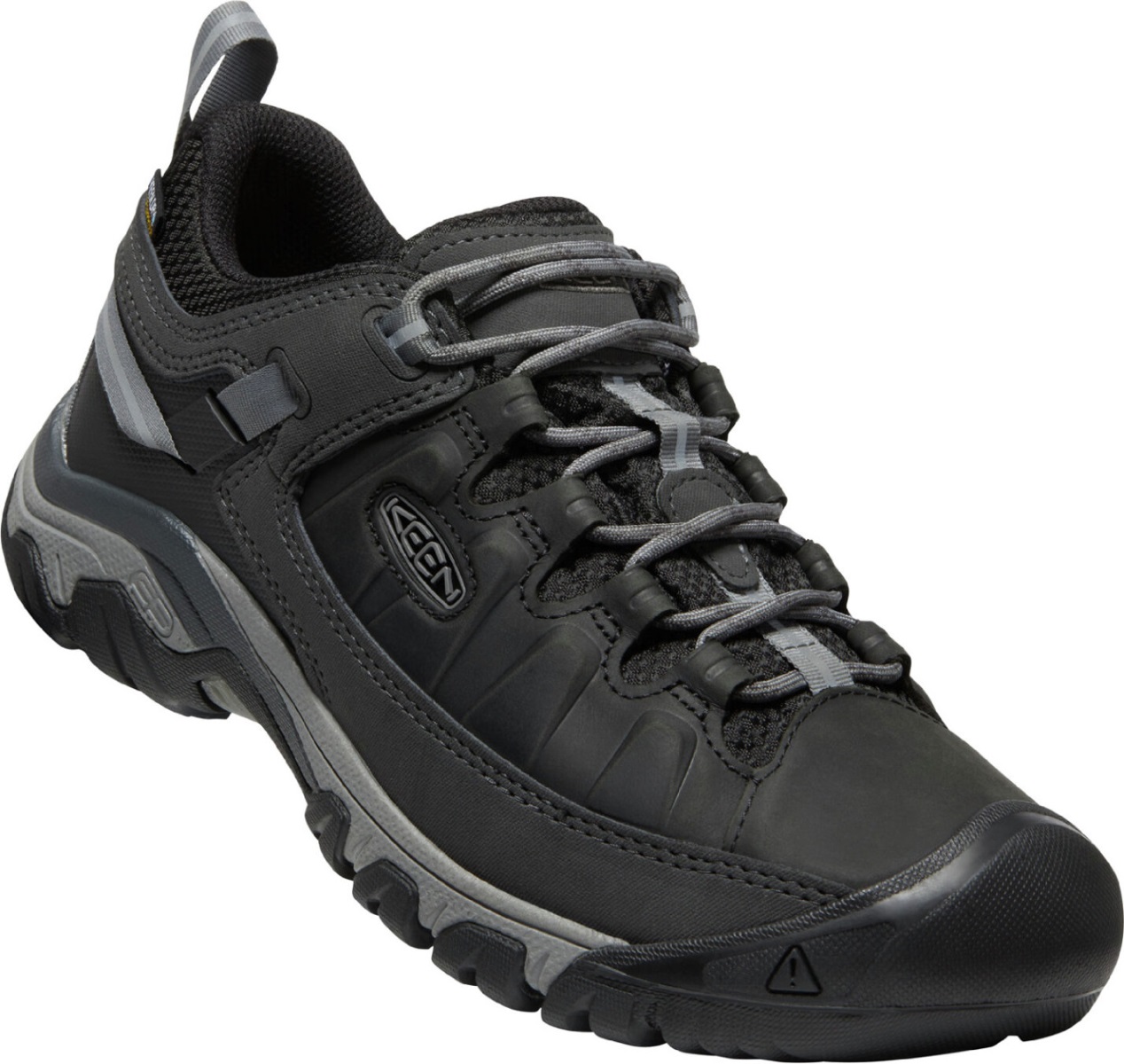 Pánské turistické boty Keen Targhee III WP Men black/steel grey UK10,5