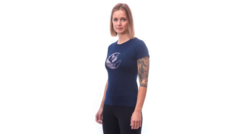 Dámské funkční triko Sensor Merino Active PT Fox Tmavě modrá (1)