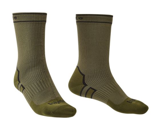 Ponožky Bridgedale Storm Sock MW Boot khaki/115