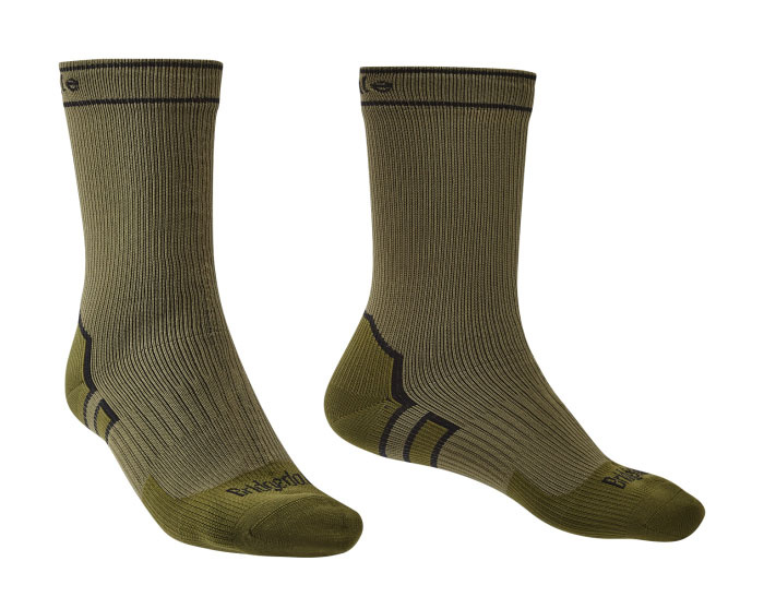 Ponožky Bridgedale Storm Sock MW Boot khaki/115 S (3-5,5 UK)