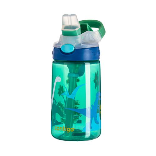 Dětská láhev Contigo Autospout James (cca 420 ml) zelená džungle