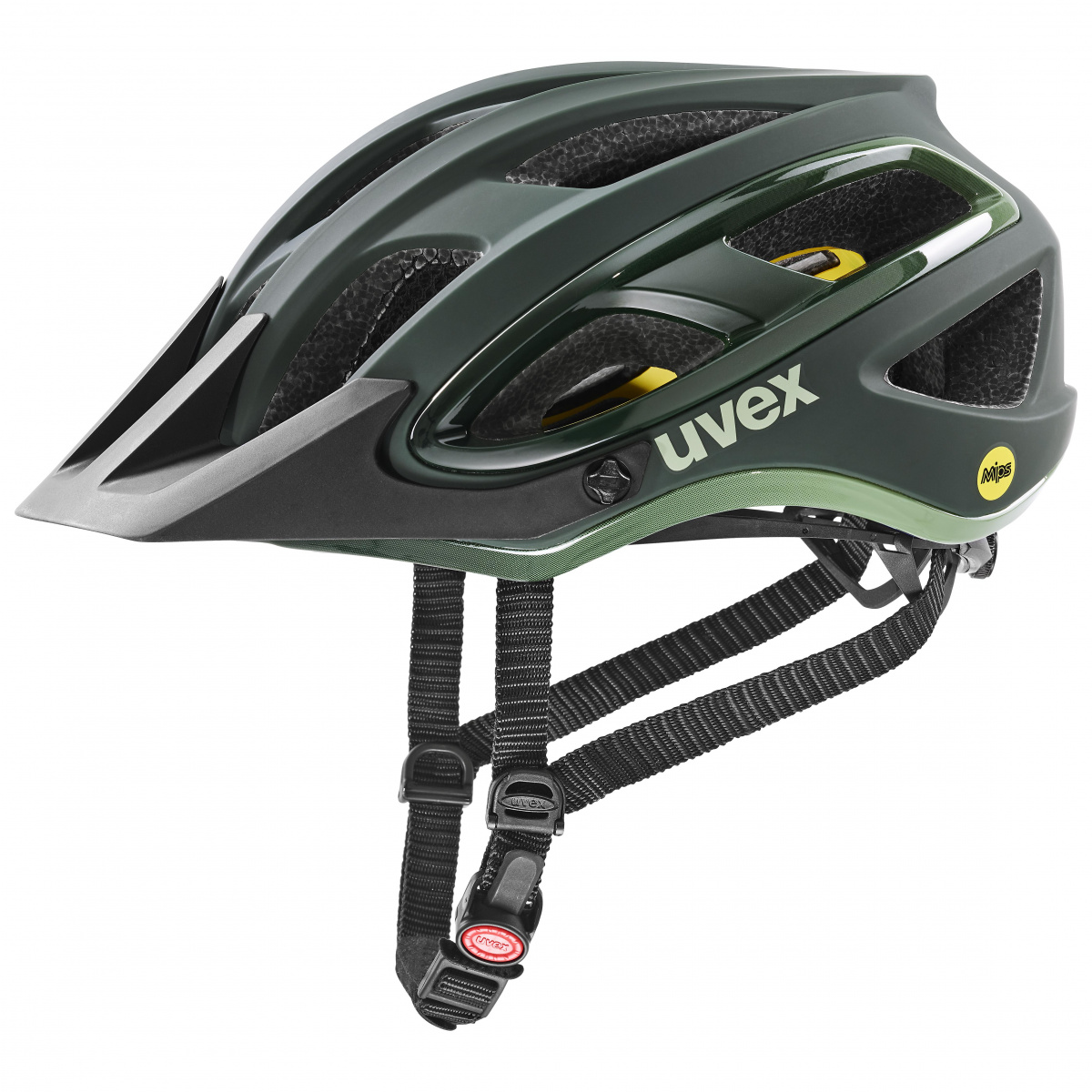 Cyklistická helma Uvex Unbound MIPS forest-olive mat L (58-62 cm)