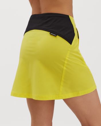 Dámská sukně na kolo Silvini Invio Yellow black (3)