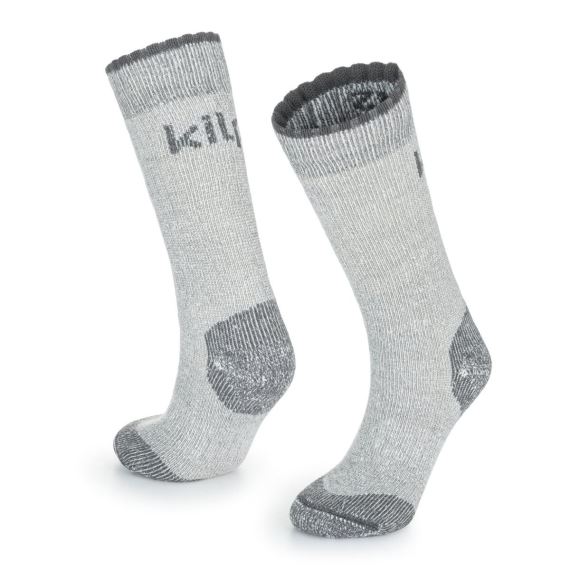 Unisex ponožky Kilpi Lecco-U světle šedá