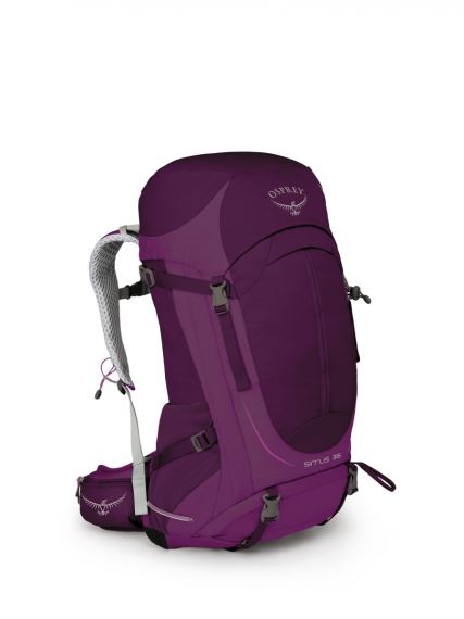 Dámský turistický batoh OSPREY Sirrus II 36L ruska purple