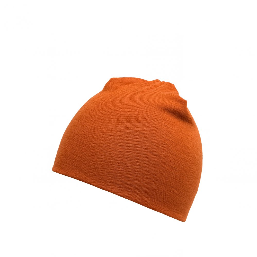 Vlněná čepice Devold Lauparen merino 190 Beanie flame