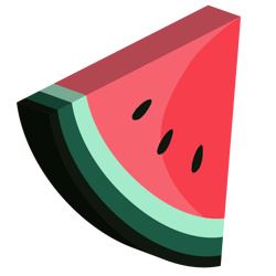 Samolepící záplata NOSO Watermelon