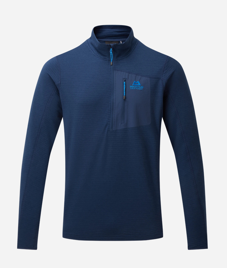 Pánská mikina Mountain Equipment Lumiko Zip T medieval blue L