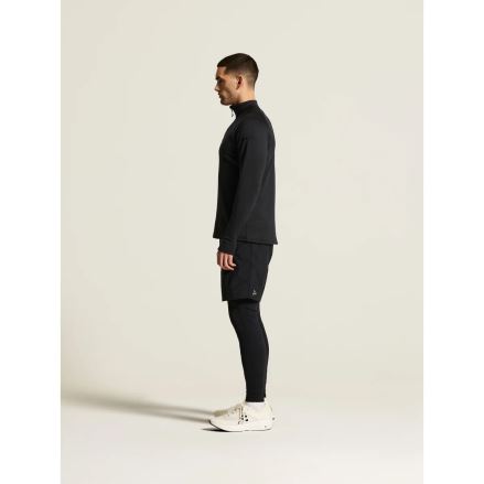 Pánská mikina Craft Explore Power Fleece Half Zip black (4)