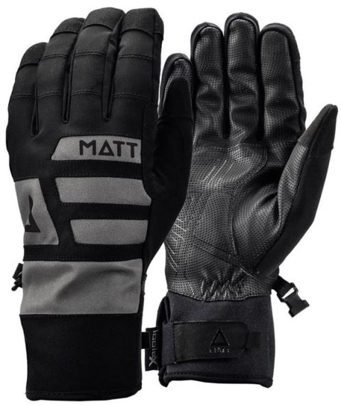 Lyžařské rukavice MATT 3261 Dom Skimo Tootex Gloves Black