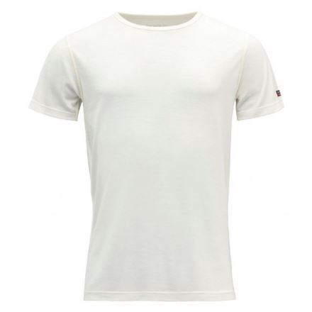 Pánské merino triko Devold Breeze 150 white
