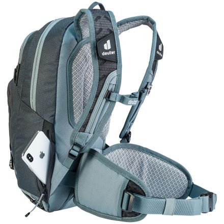 Dětský cyklistikcý batoh Deuter Attack 8L JR arctic-mandarine (4)