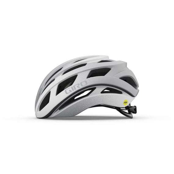 Cyklistická helma Giro Helios Spherical Matte White/Silver Fade