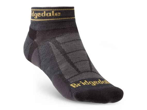 Pánské běžecké ponožky Bridgedale Trail Run UL T2 MS Low gunmetal