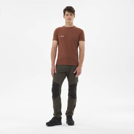 Pánské funkční triko Millet FUSION TS SS SAPHIR/SAPHIR (3)