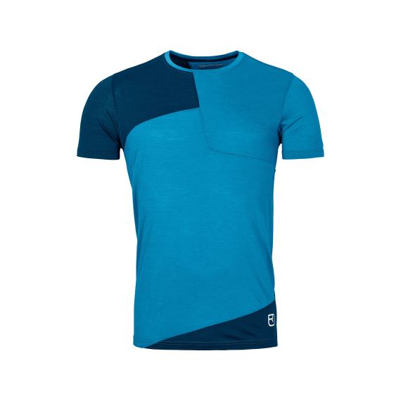 Pánské funkční tričko Ortovox 120 Tec T-Shirt M Heritage blue