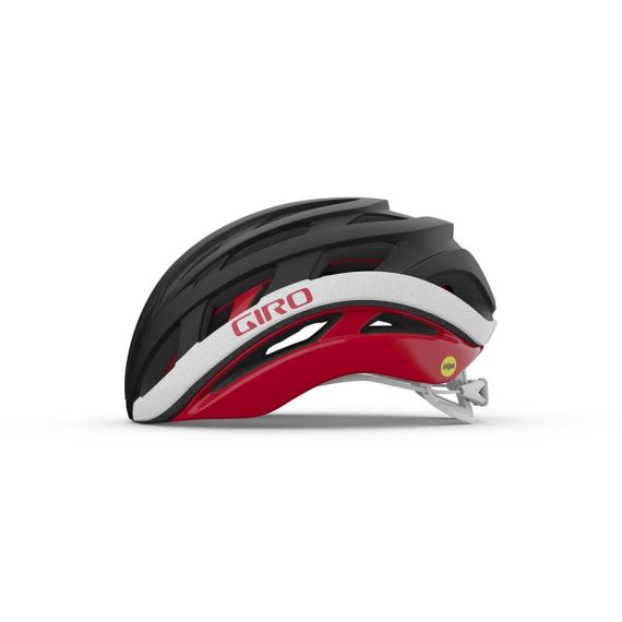 Cyklistická helma Giro Helios Spherical Matte Black/Red