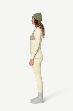 Dámské termotriko Devold Expedition Silk offwhite/stone (2)