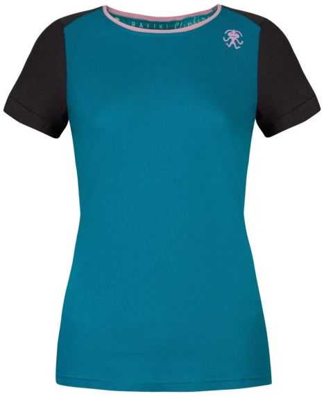 Dámské triko Rafiki Chulilla crystal teal/graphite
