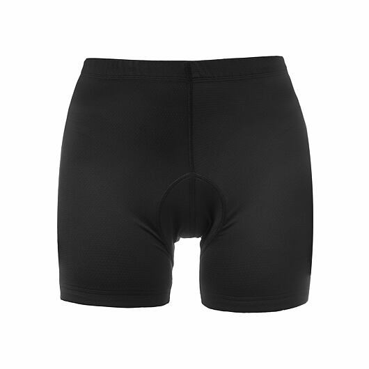 Dámské cyklistické kalhoty krátké s vložkou Sensor Cyklo Basic true black