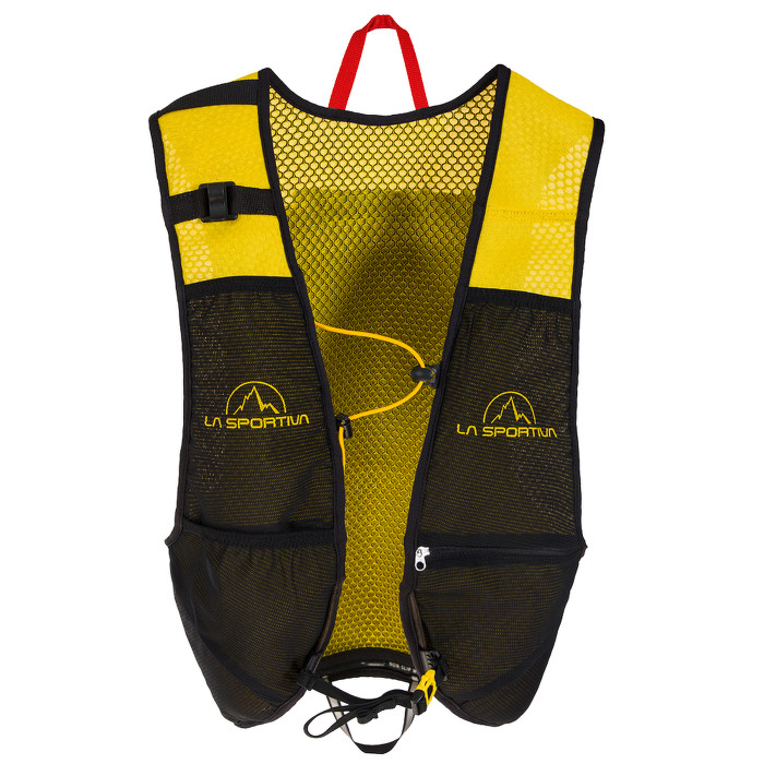 Unisex běžecká vesta La Sportiva Racer Vest black/yellow m\l