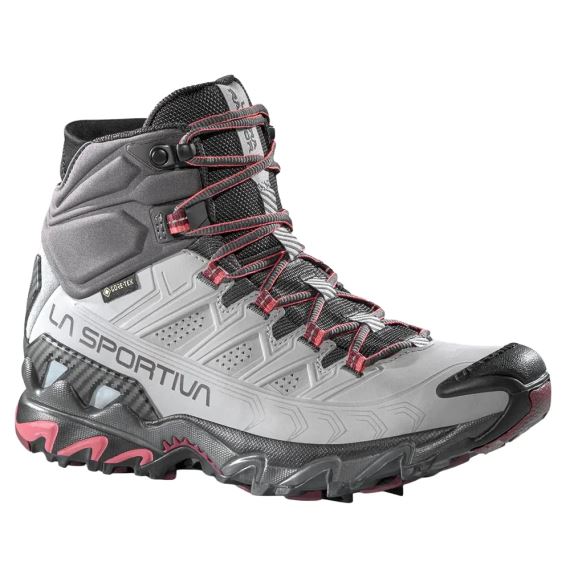 Dámské kotníkové boty La Sportiva Ultra Raptor II Mid Leather Wide GTX cloud/redwood