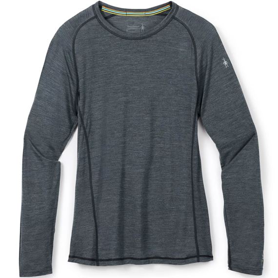 Funkční pánské dlouhé tričko Smartwool M Merino Sport 120 Long Sleeve Charcoal heather