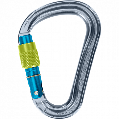 Karabina Climbing Technology Warlock Carabiner gey/blue/green