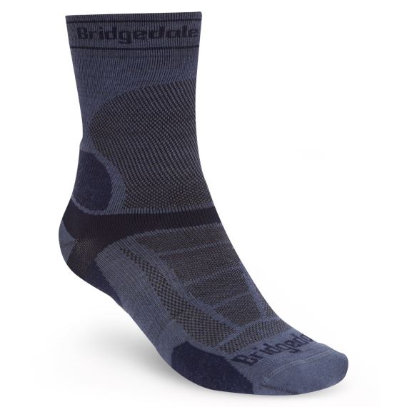 Pánské ponožky Bridgedale Trail Run Ultralight Zero Merino Sport Boot Blue