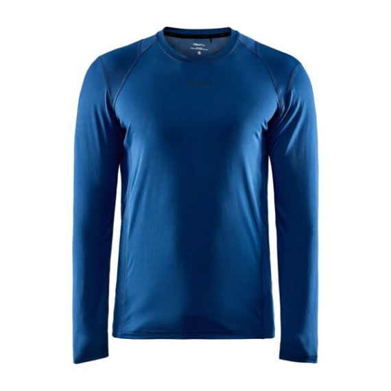 Pánské funkční tričko s dlouhým rukávem CRAFT ADV Essence LS tm. modrá